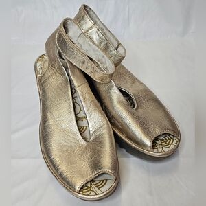 Fly London Peep Toe Heels.